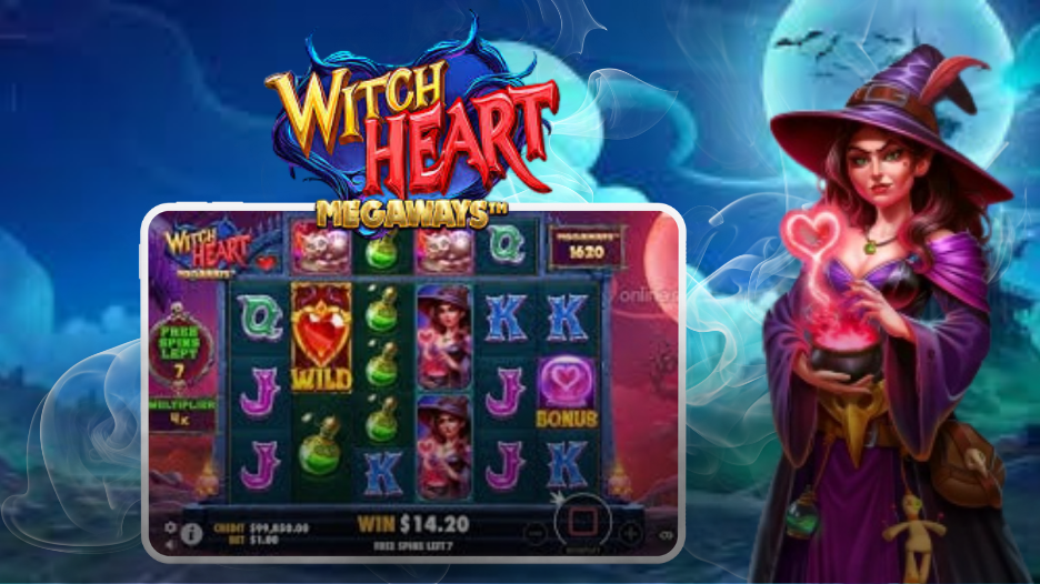 Witch Heart Megaways : game baru di pragmatic